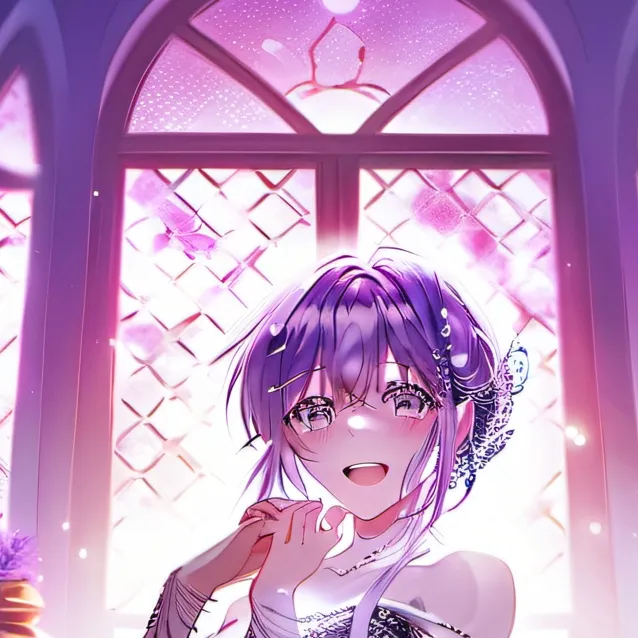 chat with ai character: Purple