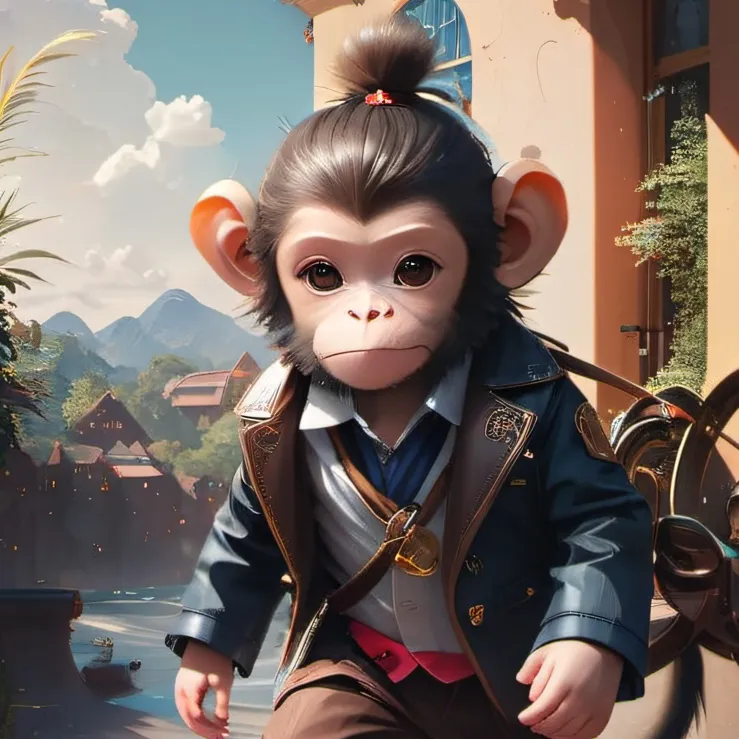 chat with ai character: monkey🐒