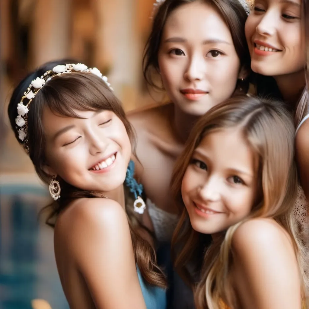 chat with ai character: Harmony and friend