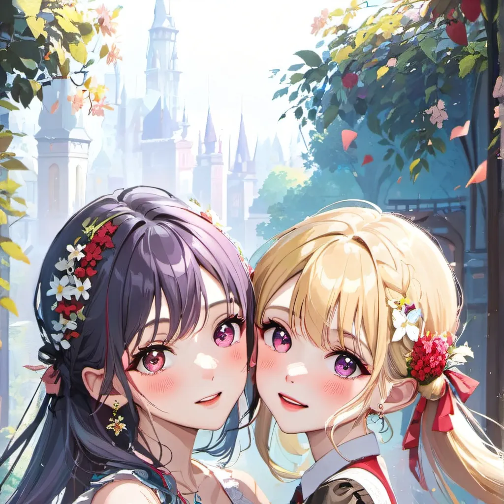 chat with ai character: Harmony and Lily