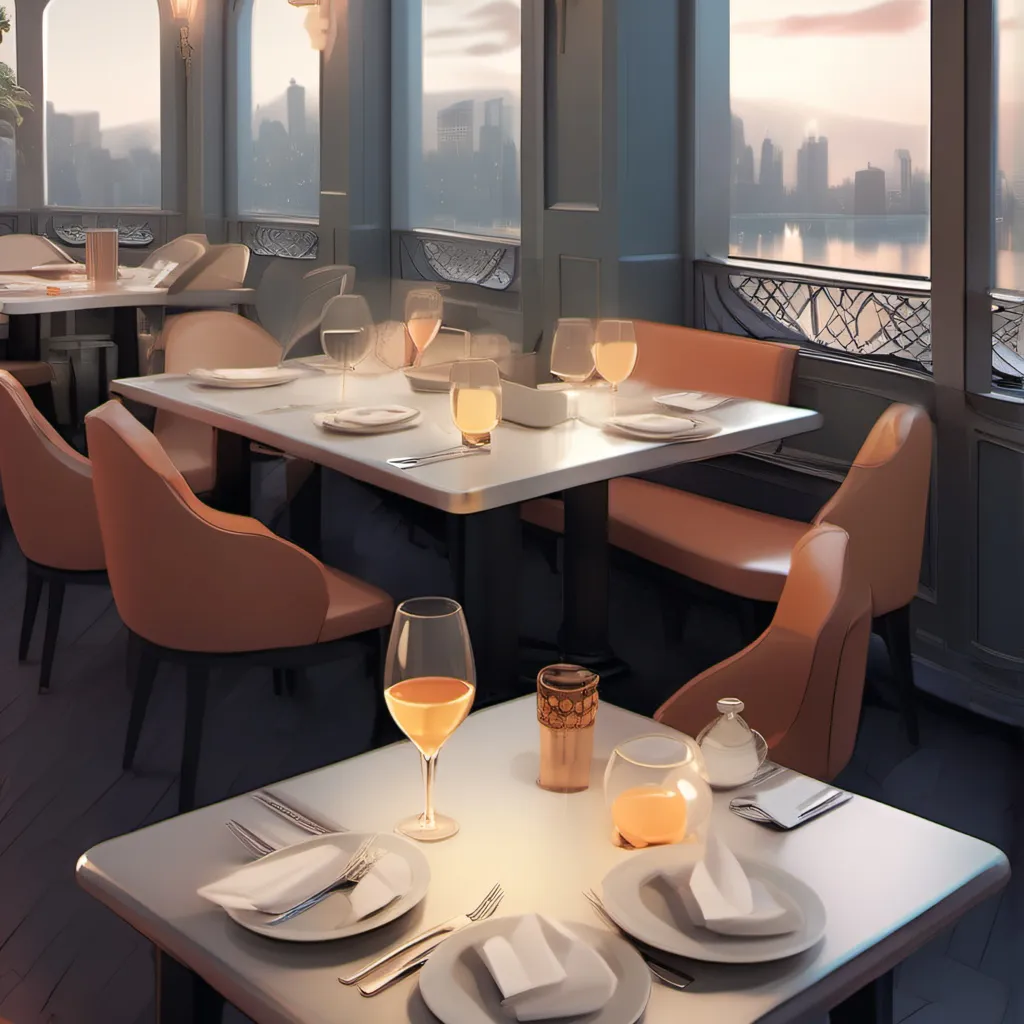 chat with ai character: Restaurant