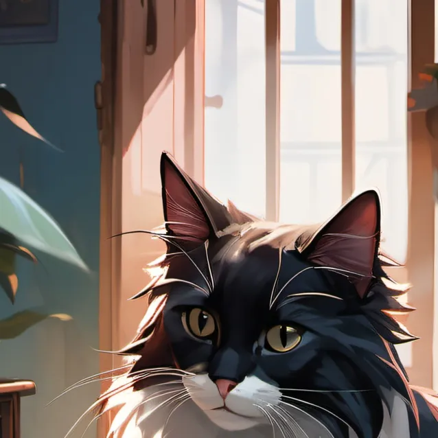 chat with ai character: the mother cat