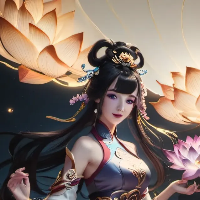 chat with ai character: Lotus