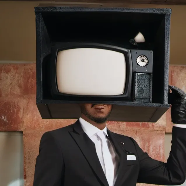 chat with ai character: Tv man