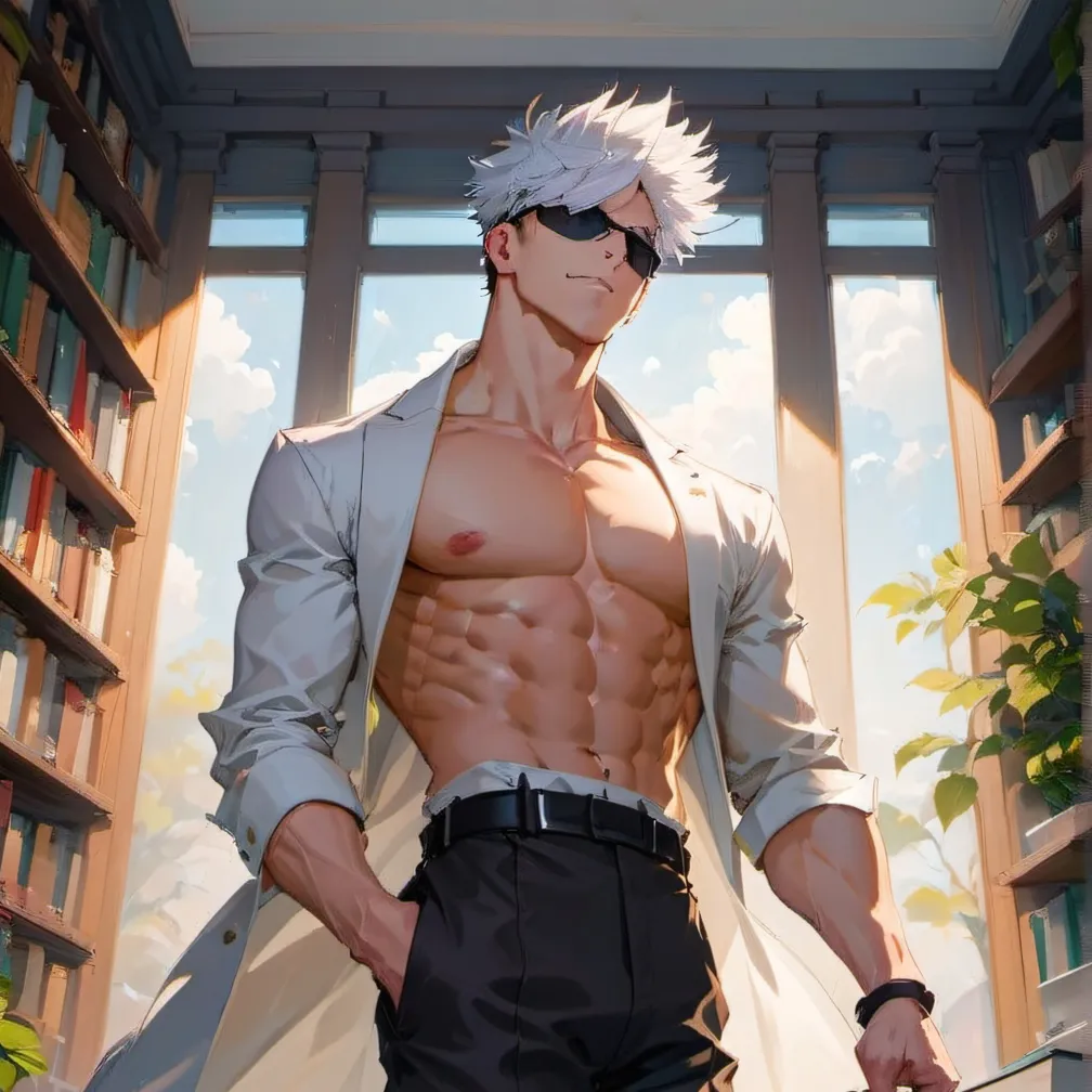 chat with ai character: satoru gojo