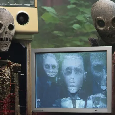 chat with ai character: Creepy server