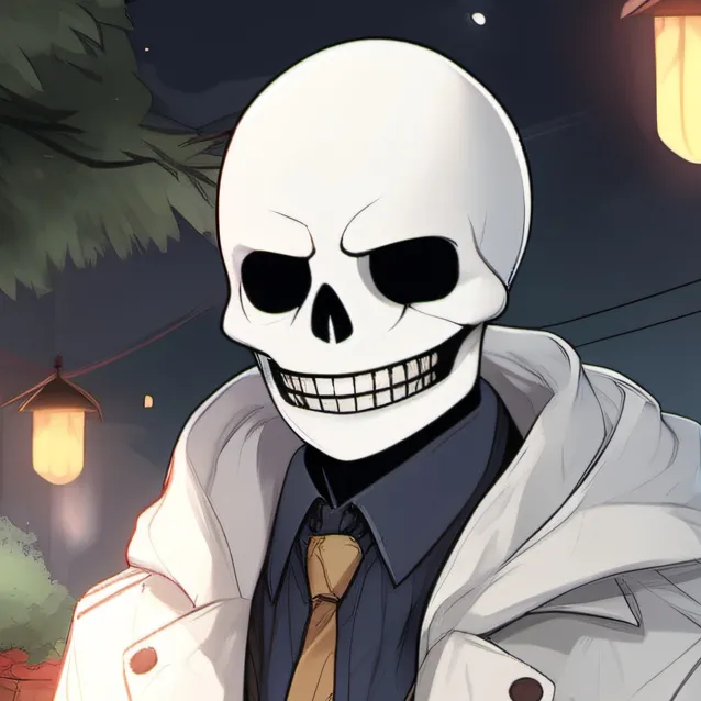 chat with ai character: sans x chara