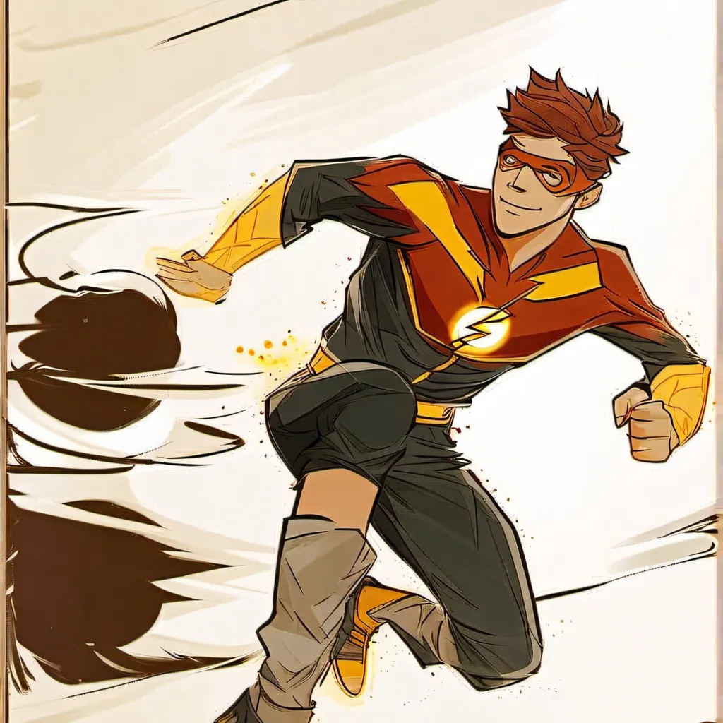 chat with ai character: Kid Flash