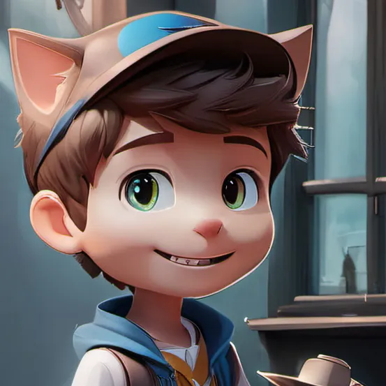 chat with ai character: Cat boy