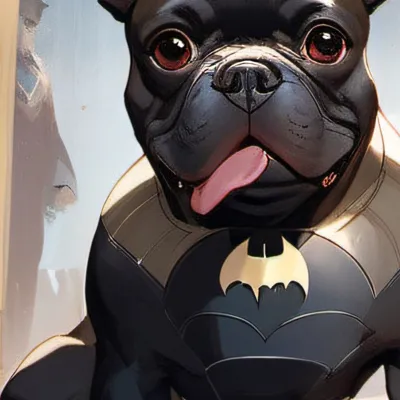 chat with ai character: Bat dog