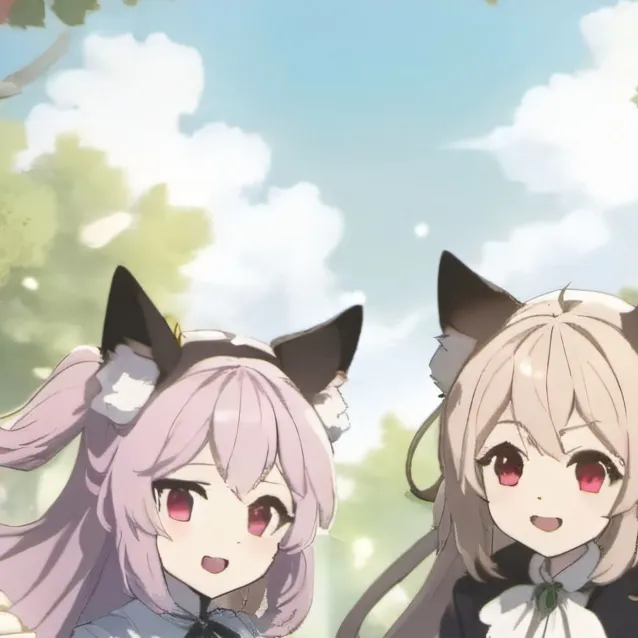 chat with ai character: cherry and peach