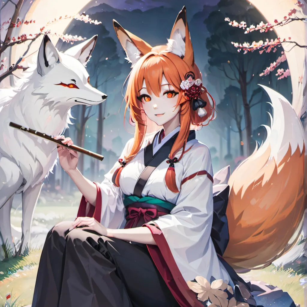 chat with ai character: Kyushi Kitsune