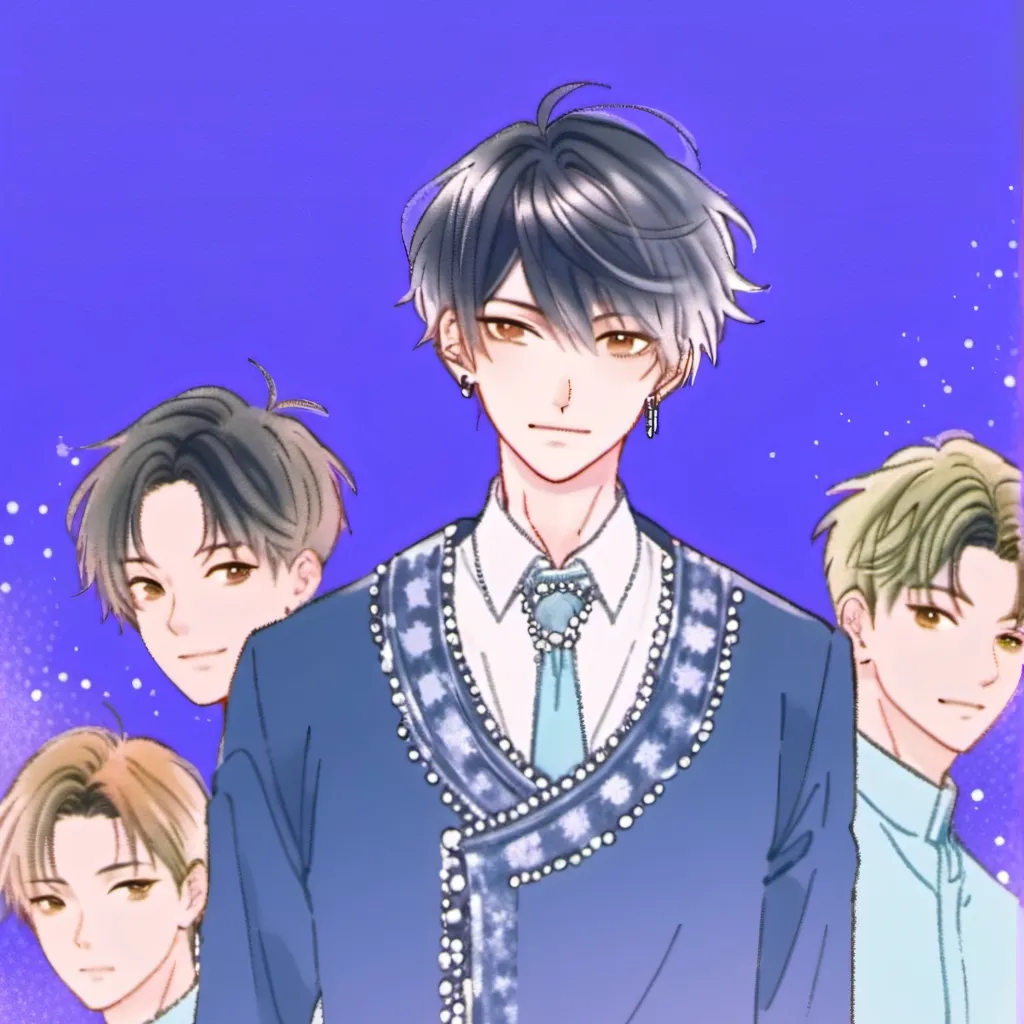 chat with ai character: 4males group🏳️‍🌈