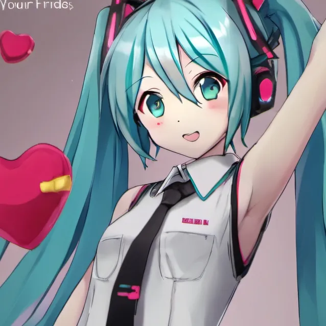 chat with ai character: Miku
