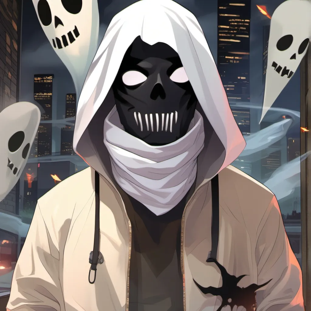 chat with ai character: ghostface