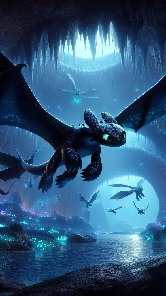 ai character: hidden world background