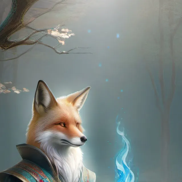 chat with ai character: elemental fox