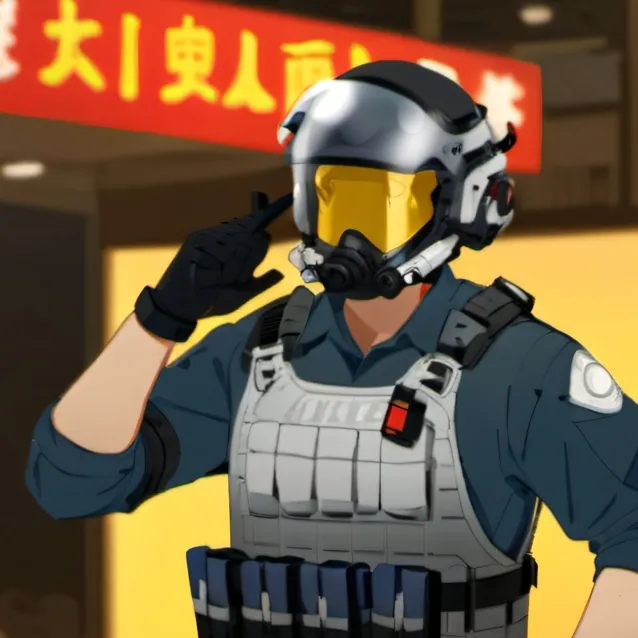 chat with ai character: officer hund