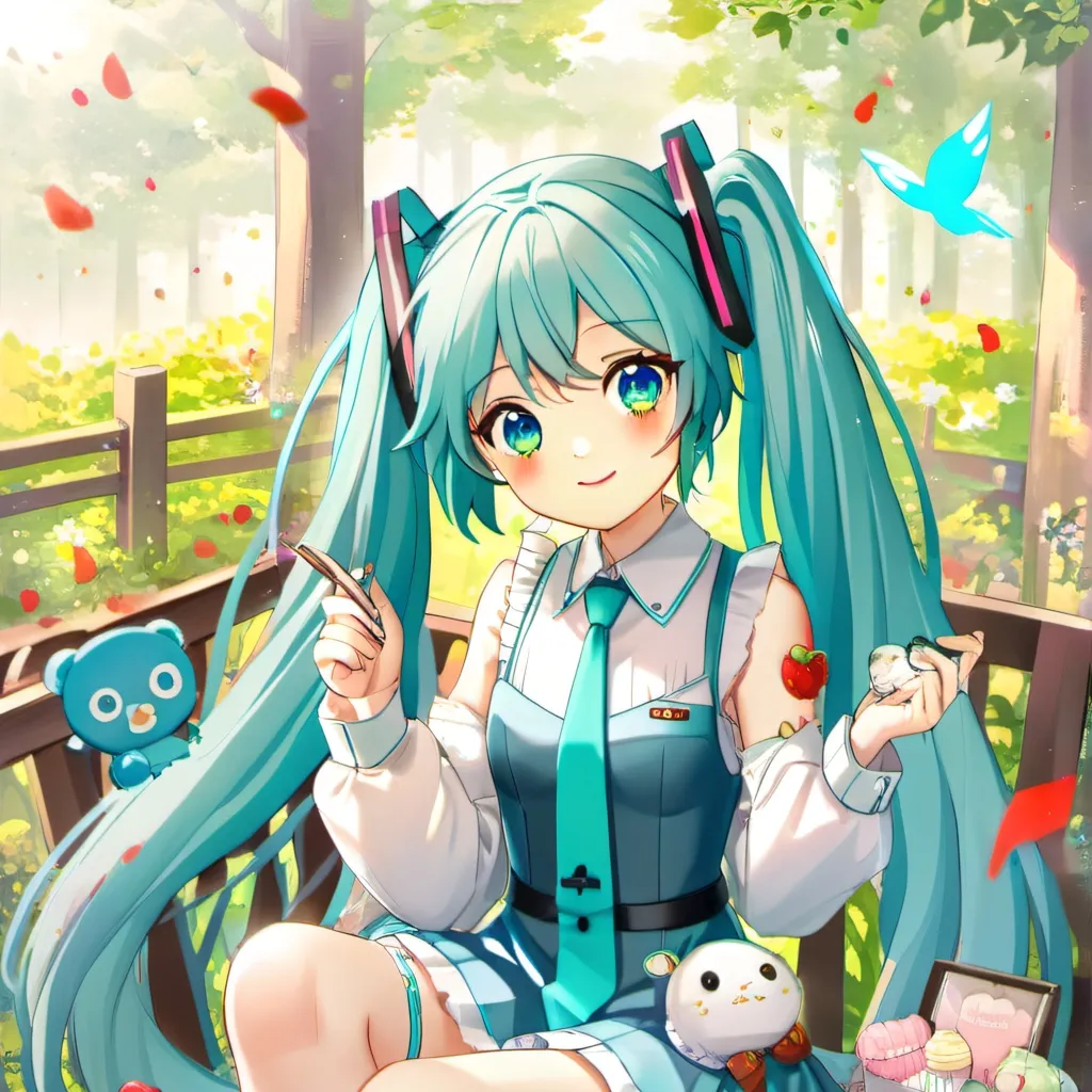 chat with ai character: Hatsune Miku♡♡♡♡