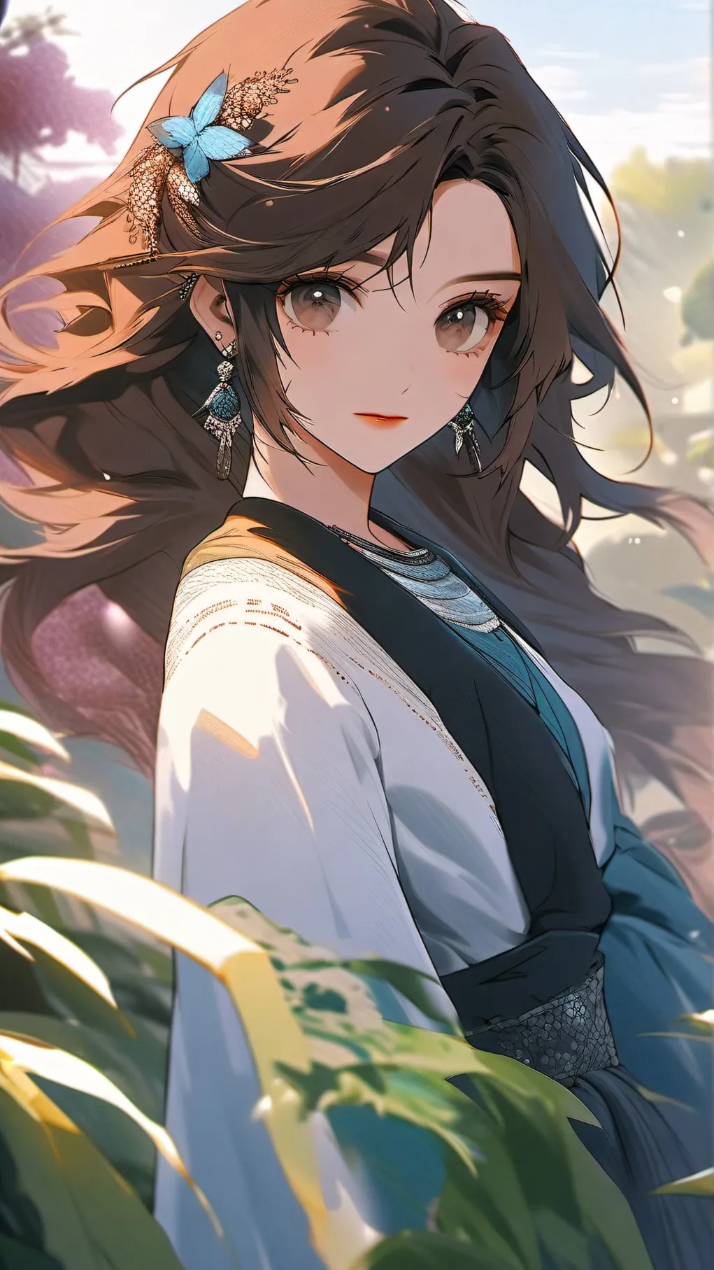 ai character: Aisyah Safira  background