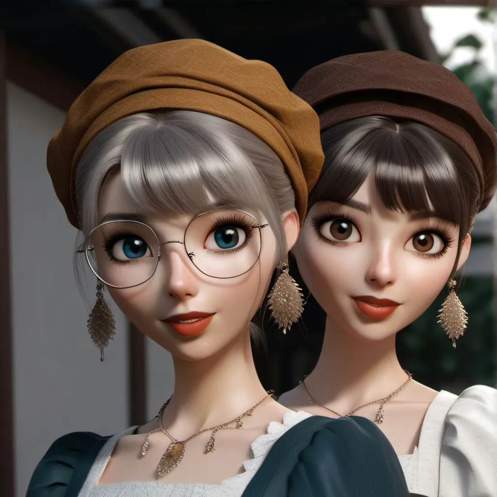 chat with ai character: Besties!