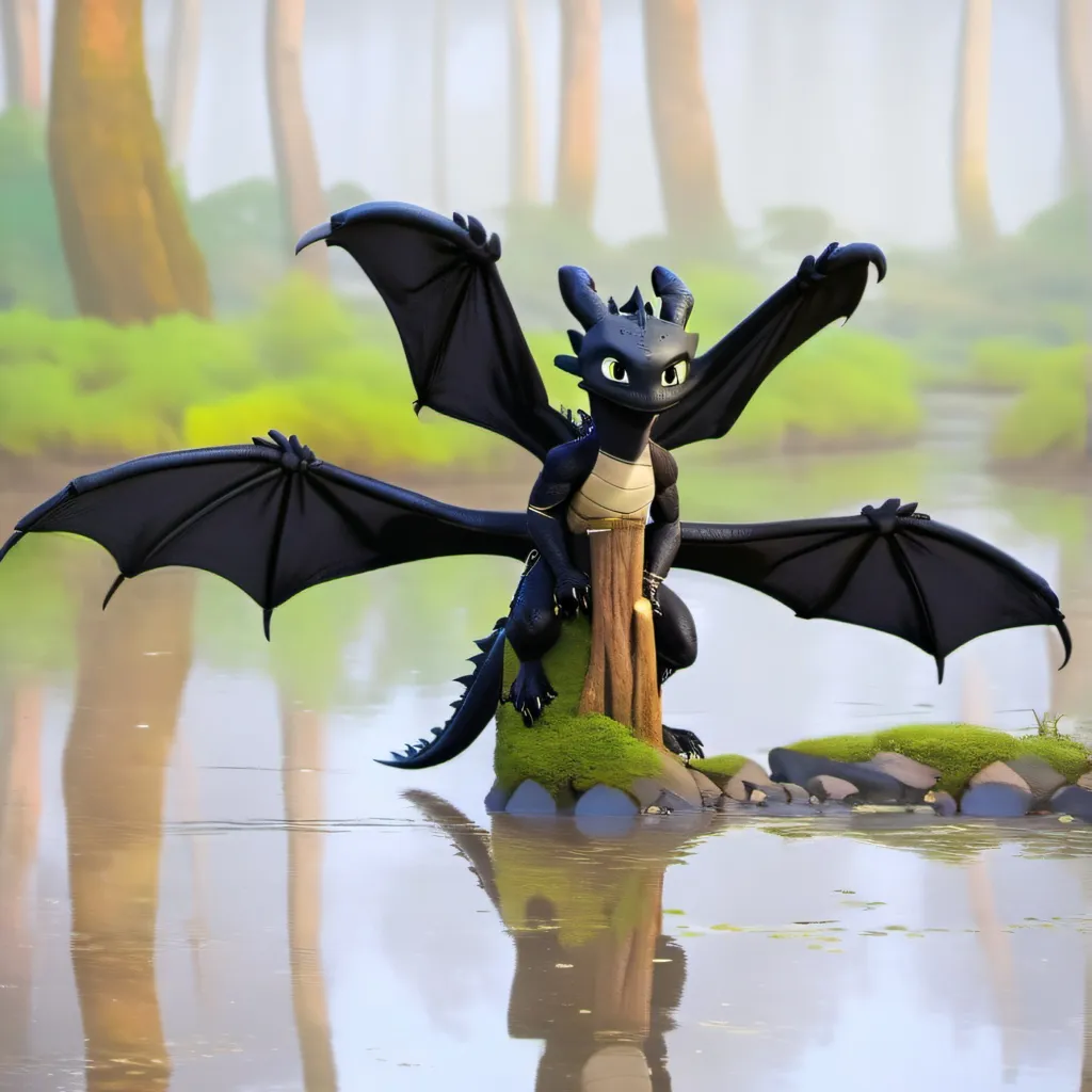 chat with ai character: toothless meme