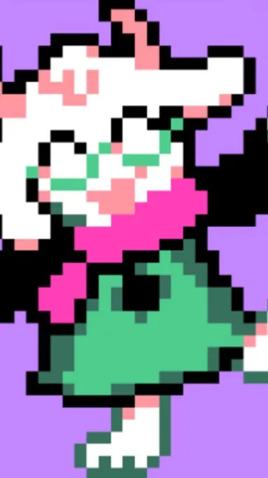 ai character: Ralsei background