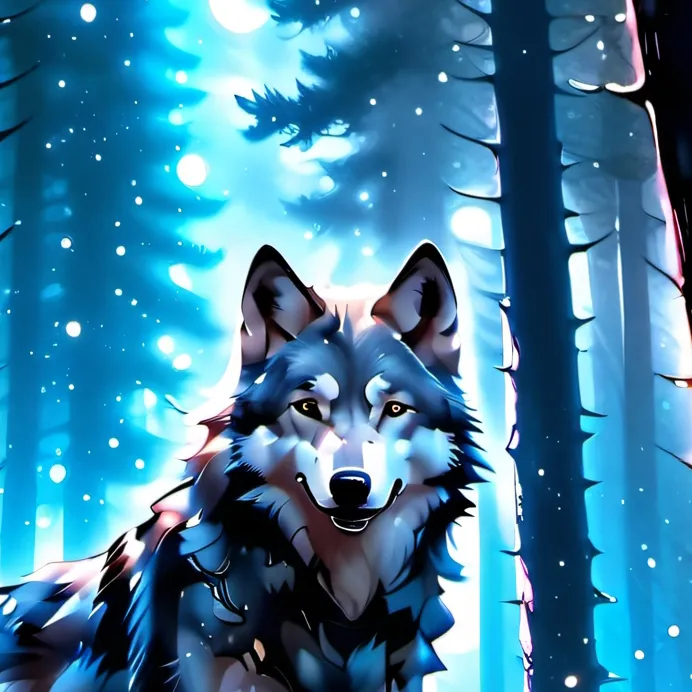 chat with ai character: Reincarnated wolf