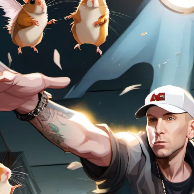 chat with ai character: hampster man