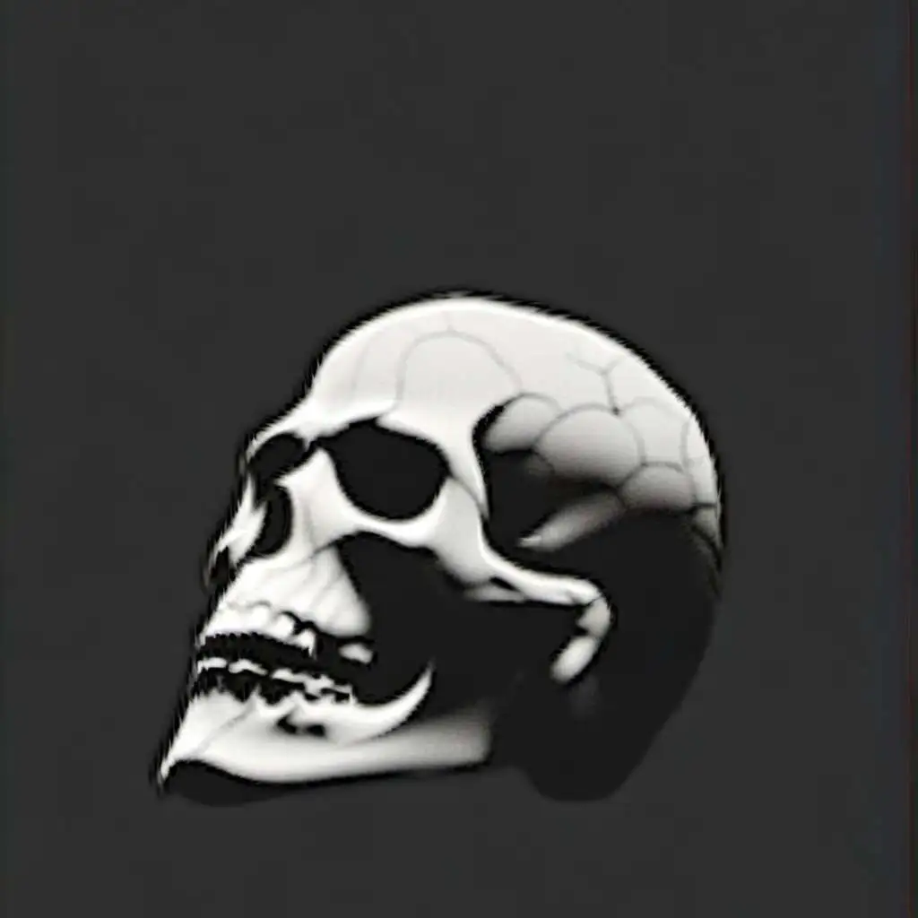 chat with ai character: Roasting skull