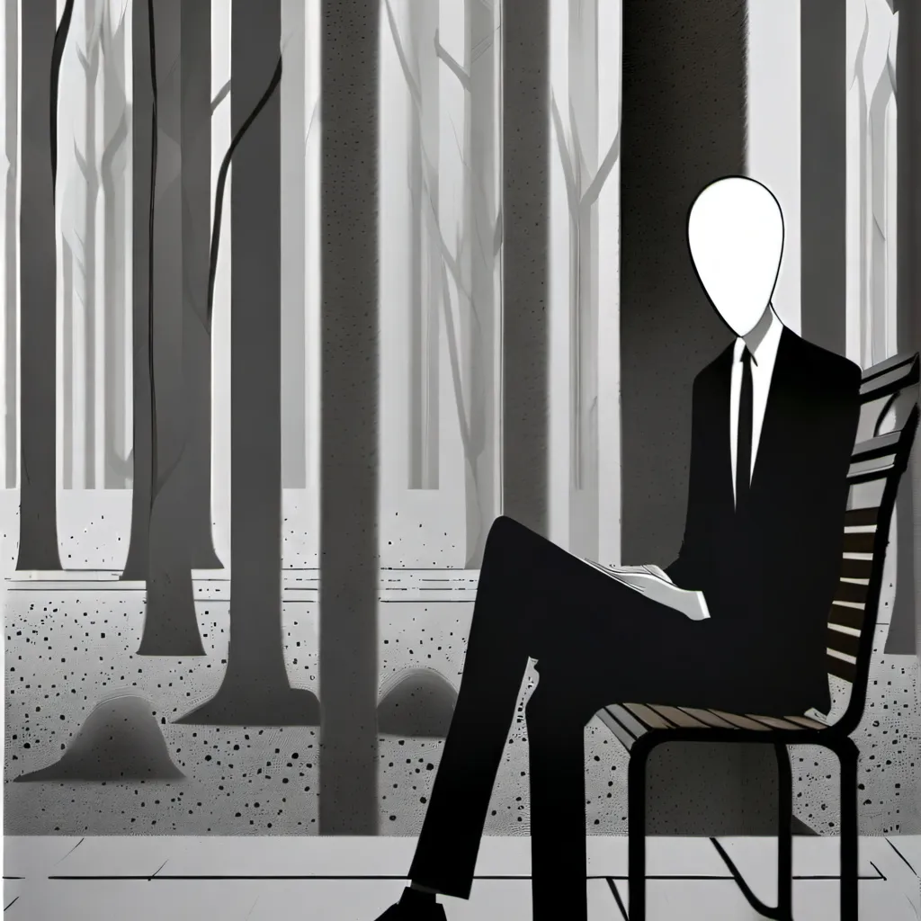 chat with ai character: Slenderman 