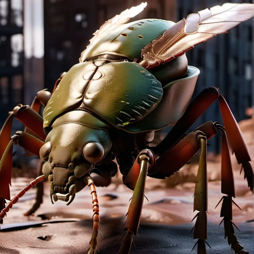 chat with ai character: Flying Rad Roaches