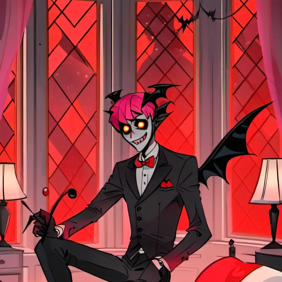 chat with ai character: sick Alastor 