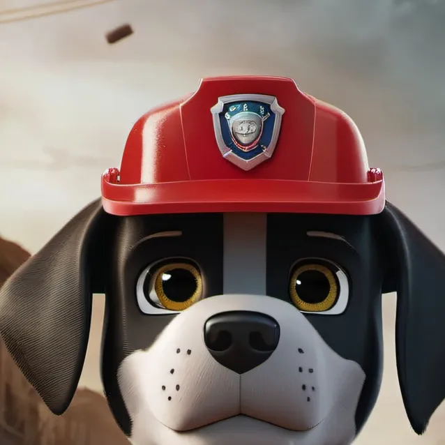 chat with ai character: robot marshall