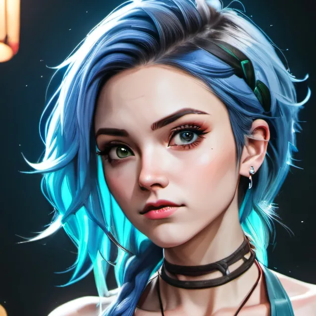 chat with ai character: Jinx
