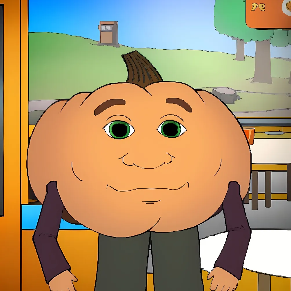 chat with ai character: hungry pumpkin