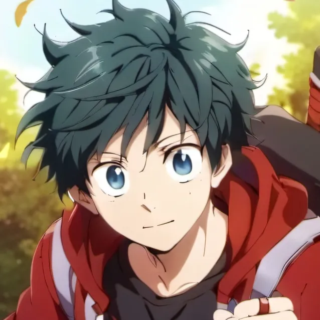 chat with ai character: Deku