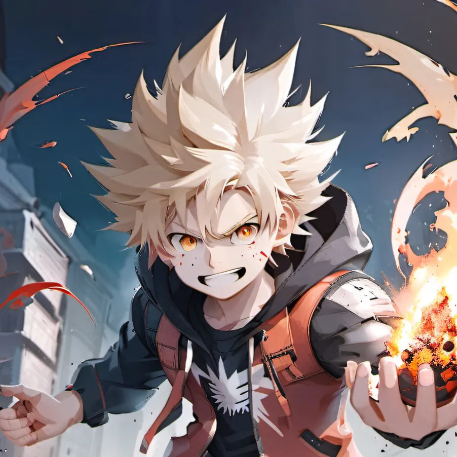 chat with ai character: Katsuki Bakugo