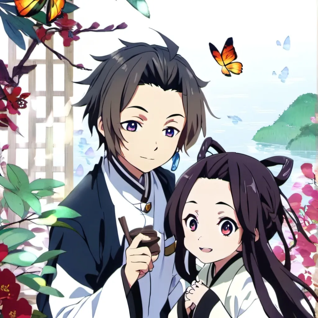 chat with ai character: shinobu x giyu 