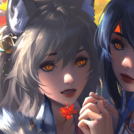 chat with ai character: Luna & Diane