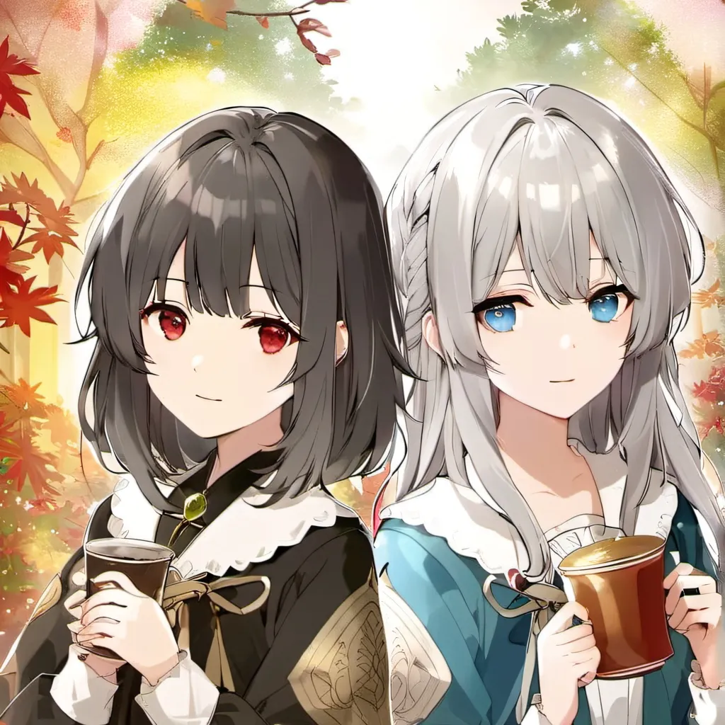 chat with ai character: •~moon & akari•~