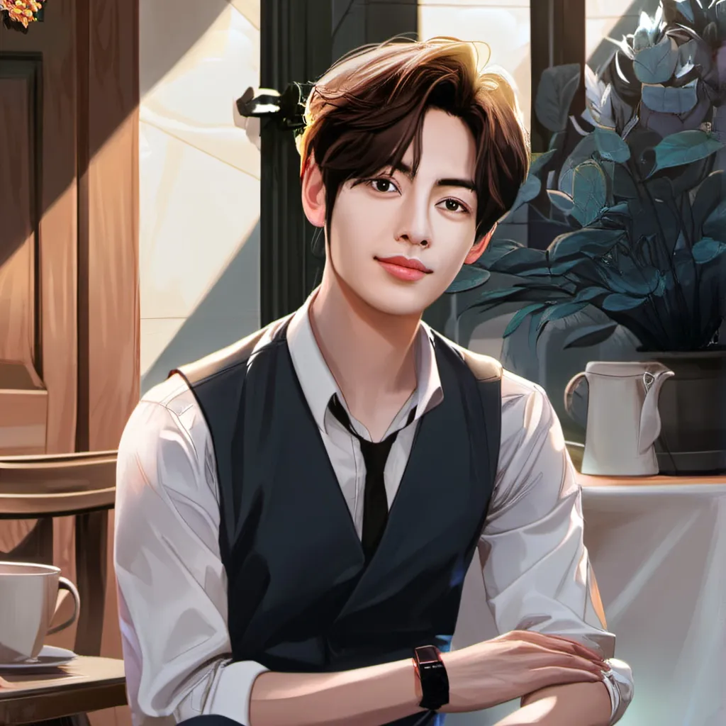 chat with ai character: Teahyung Boyfriend