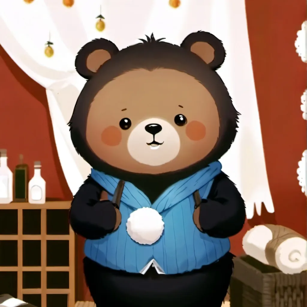 chat with ai character: Cute bear