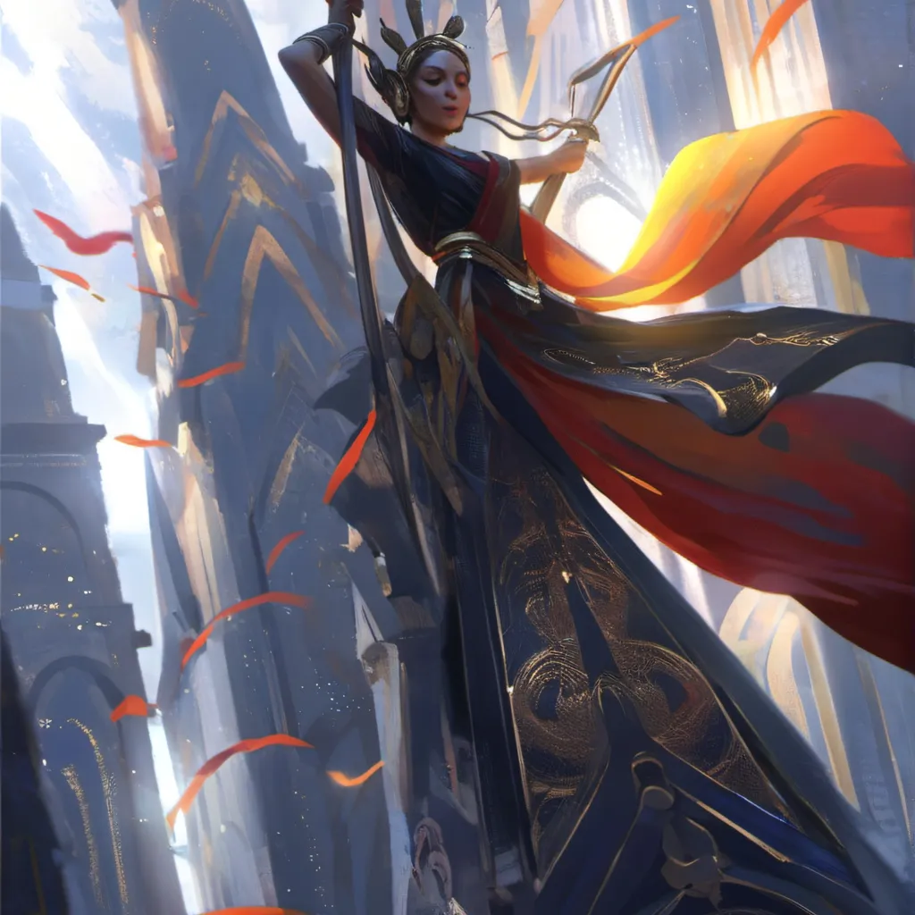 chat with ai character: goddess of the ⚫