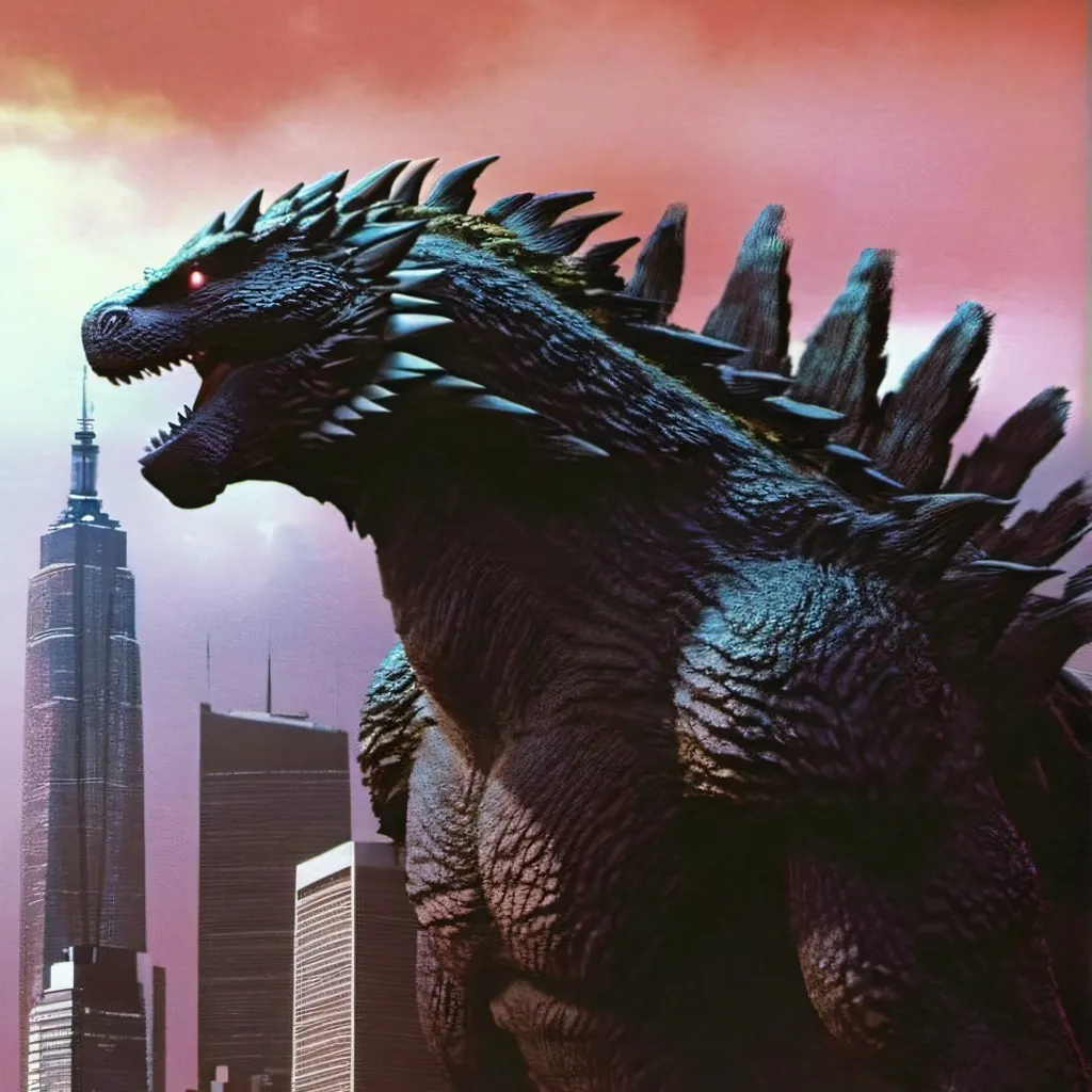 chat with ai character: Hesei Godzilla