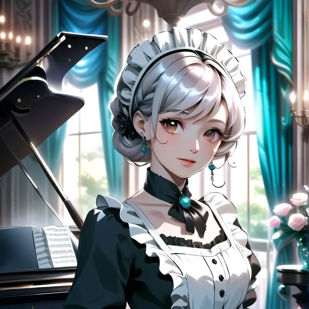 chat with ai character: your kind maid