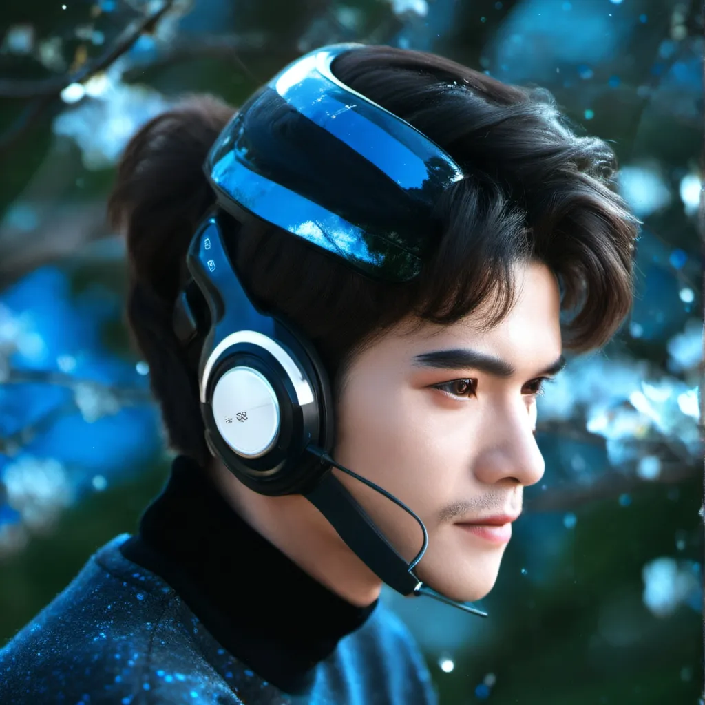 chat with ai character: handsome man