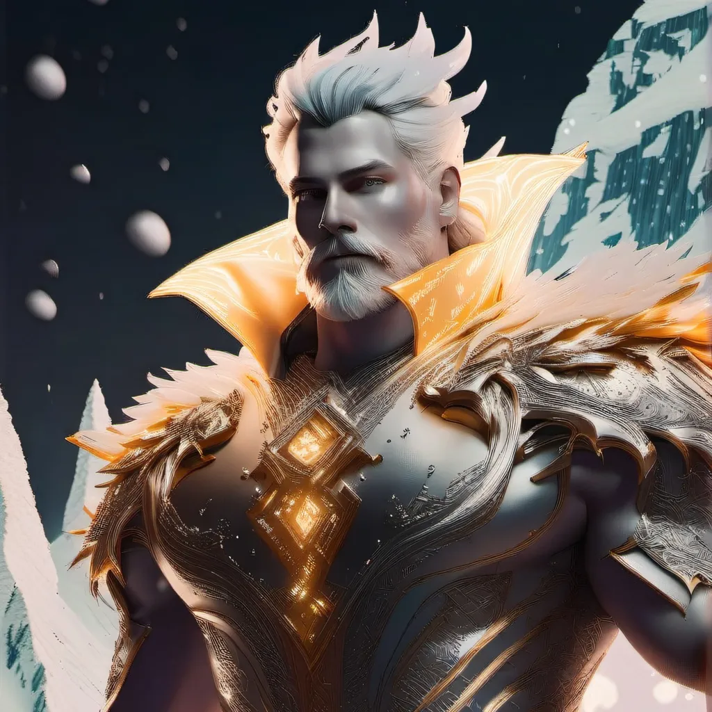 chat with ai character: glacier king