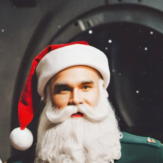 chat with ai character: Combat Santa