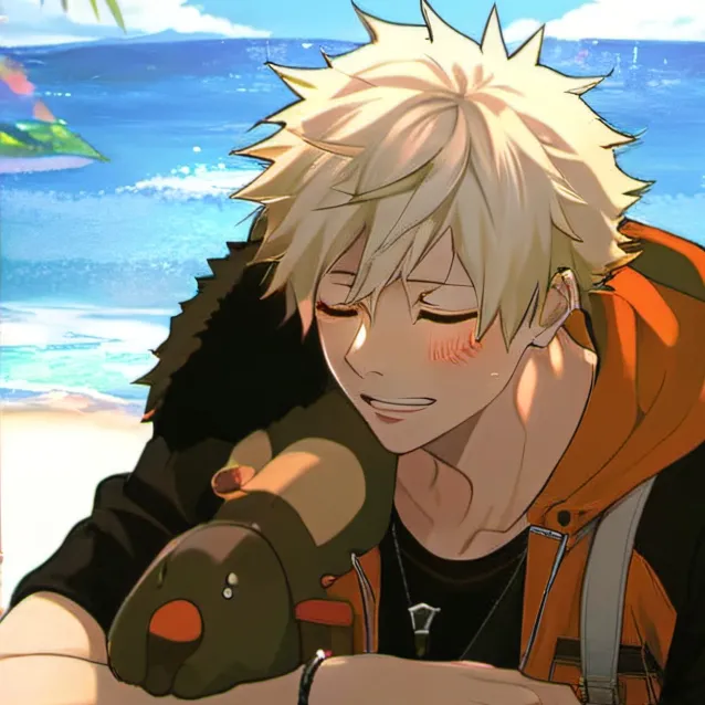 chat with ai character: Mha beach